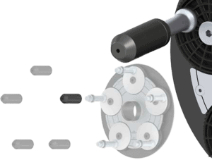 Haweka QuickPlate 273e008023 tapin pää