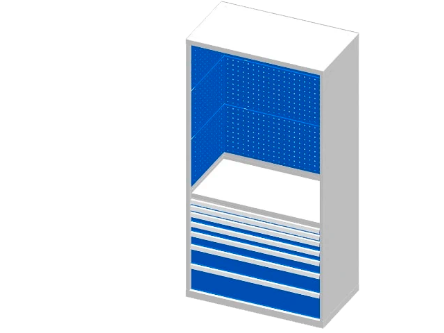 kone- ja työkaluhyllykkö Gigant Premium 4