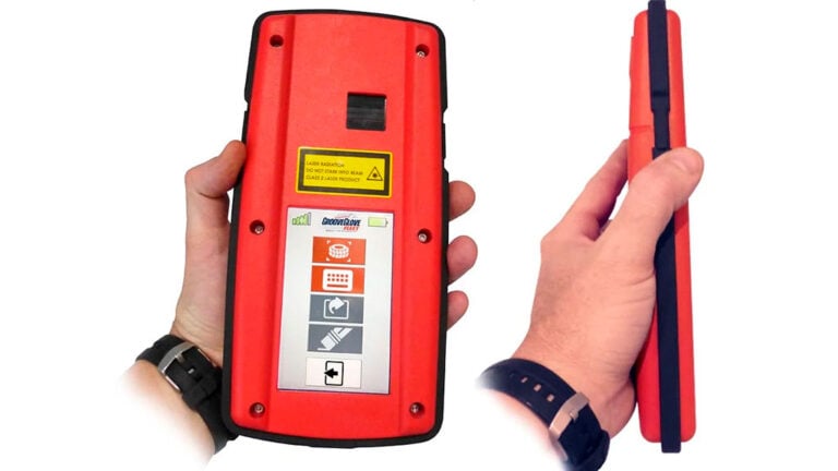 laitteen koko, T-Scan Groove Gloven