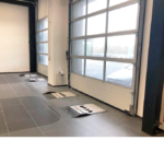 T-Scan Treadspec Drive rengasskanneri hallin ovella