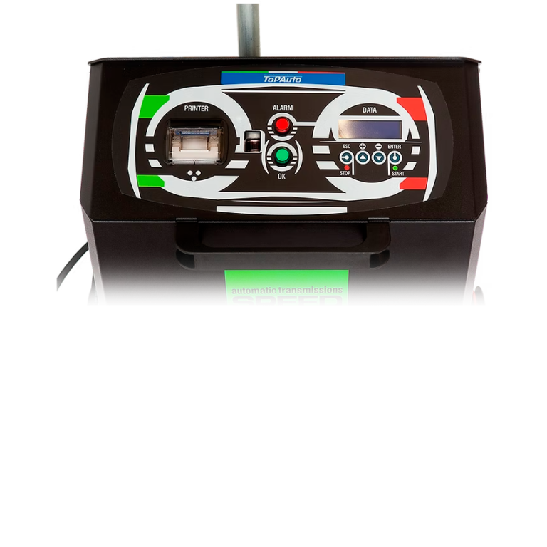 Top Auto Speed 2000 huuhtelulaitteen toiminnot