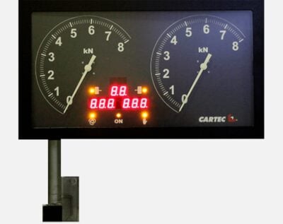 jarrudynamometrin näyttö, Cartec BDE 204 4 WD