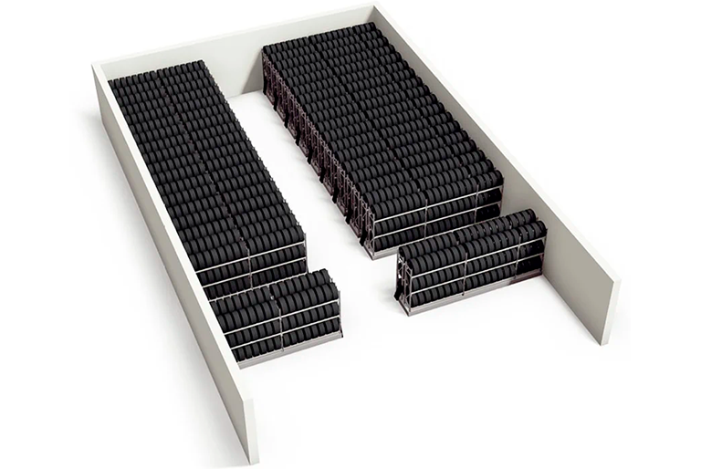 rengashotelliratkaisut liukurunkohyllyt, Ahcon F1