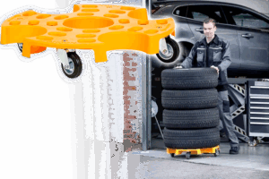 AHCON Wheel Trolley Off Road Basic siirtolevy
