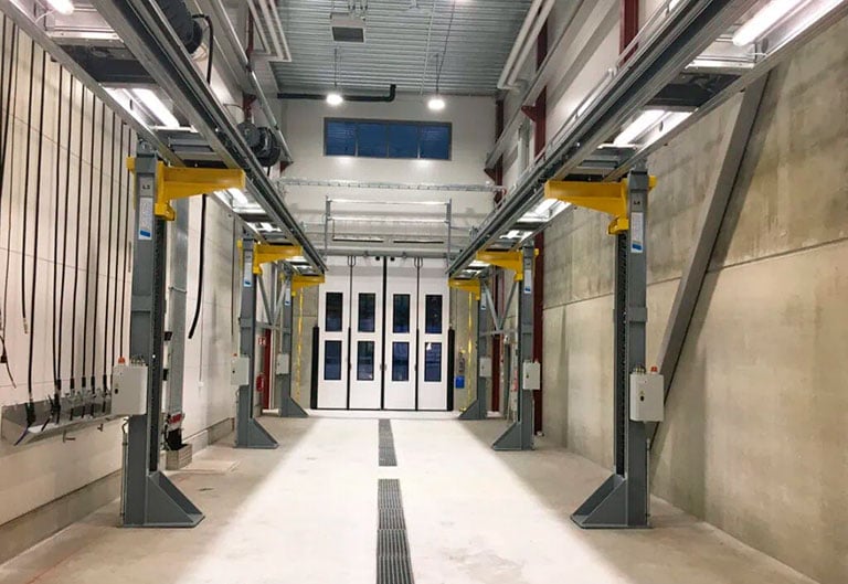 huoltotasojen tukipilarit, Dendro Lift