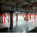 työvalaistus Dendro Lift huoltotasoissa