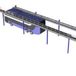 bussin huolto Dendro Lift tasolinjastolla