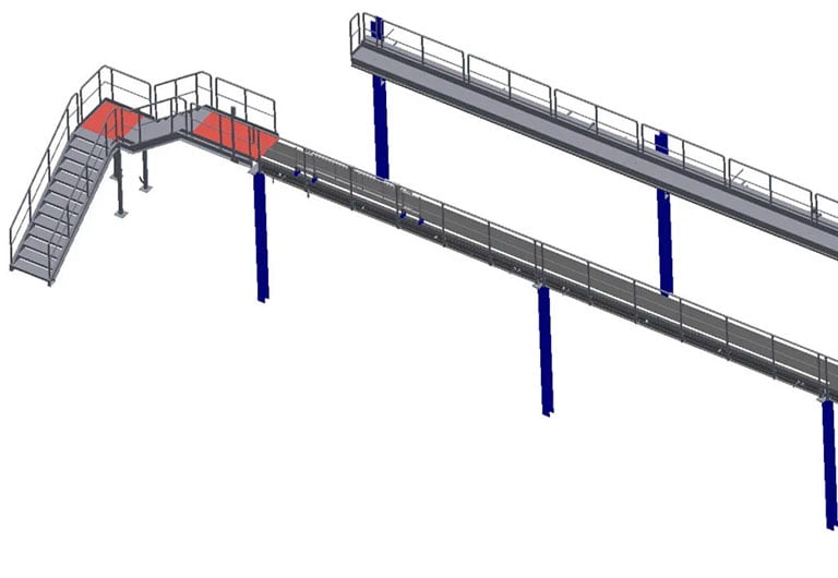 huoltotasot ja portaat, Dendro Lift