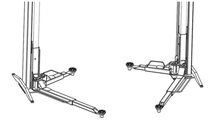 2-pilarinostimen heikon lattian tuki