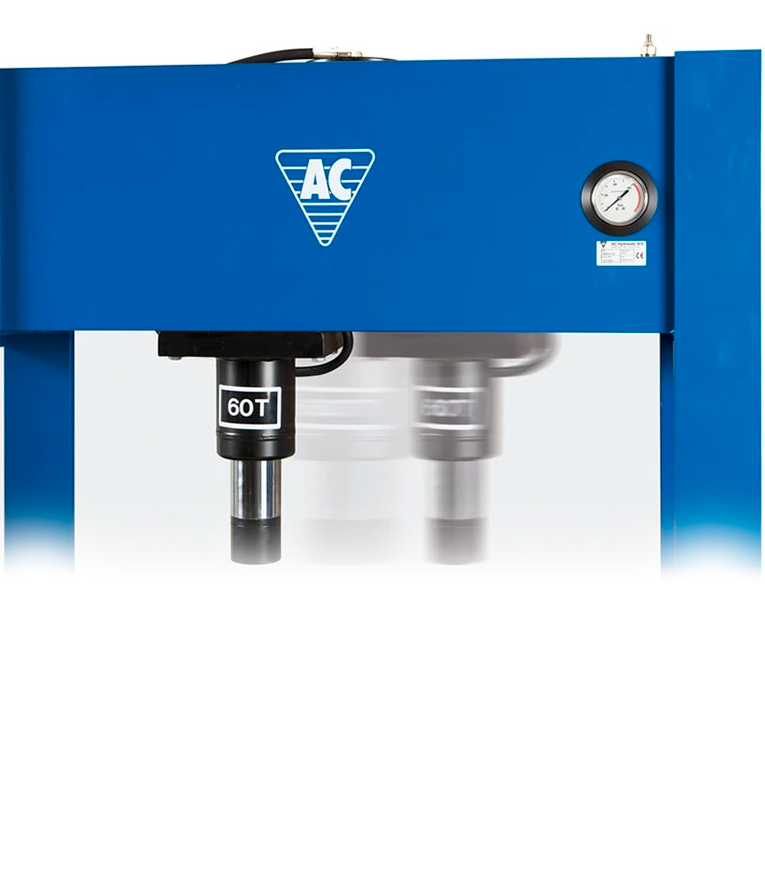 hydrauliprässin toiminta AC P60EH2