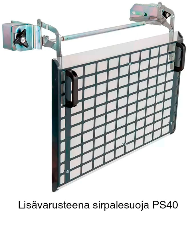 lisävaruste sirpalesuoja, AC ps 40