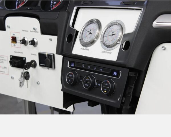 Climatronic R1234yf ilmastointijärjestelmän simulaattori lisälämmittimellä, AutoEDU
