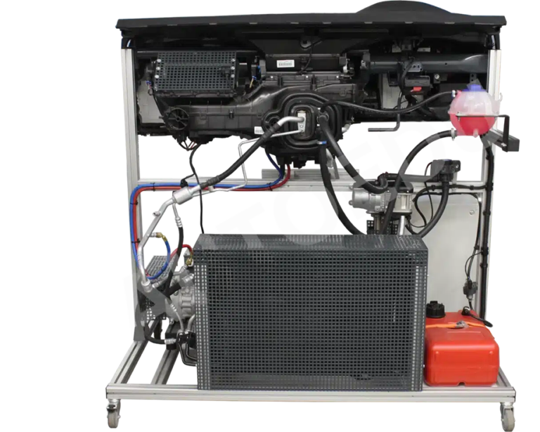 AutoEDU Climatronic simulaattorin tausta