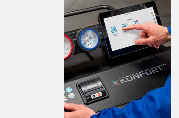 ilmastoinnin huolto Texa Konfort 780 Touch BI-GAS