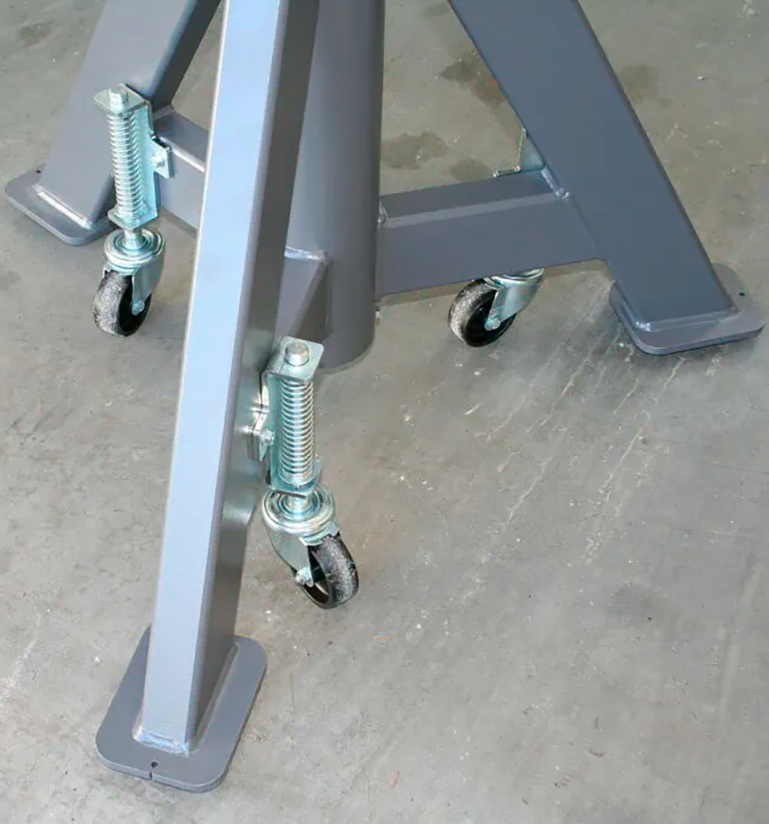 pyörillä varustettu Finkbeiner GB15 akselipukki