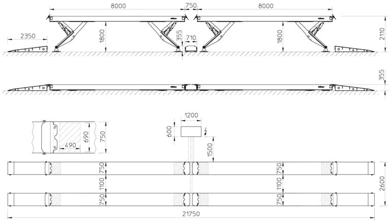 HDS50-16000 mittapiirros