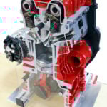 DOHC FSI bensiinimoottorin venttiilit