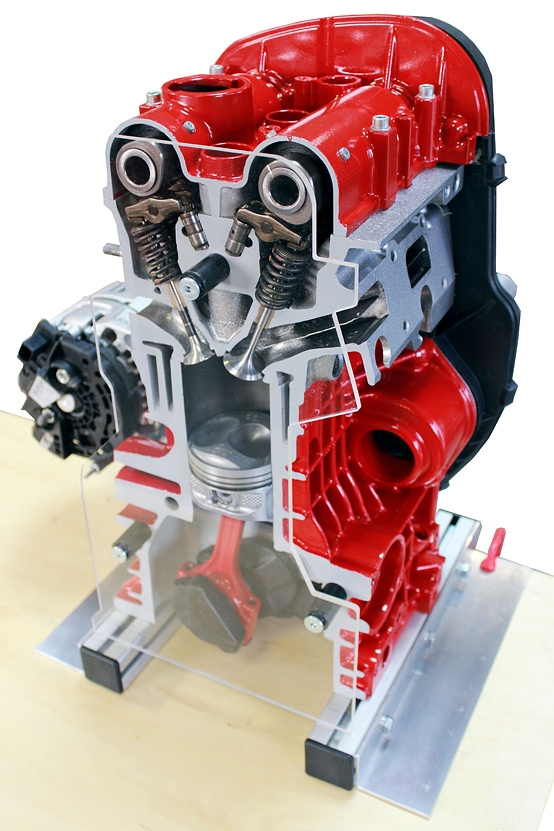 DOHC FSI bensiinimoottorin venttiilit