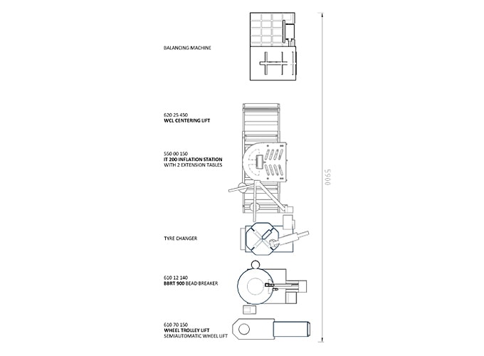 AHCON Speedline System 1 laitteet