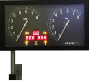 Cartec BDE 204 4 WD analoginen näyttö