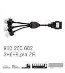 Autocom 3+6+9 pin ZF