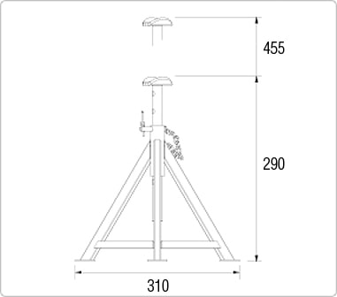 AB16-290 akselituki