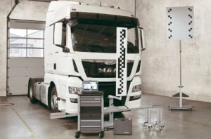 ADAS Trucks laserkohdistustaulu