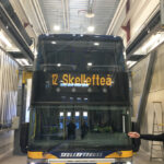 sähköbussin katto avattuna