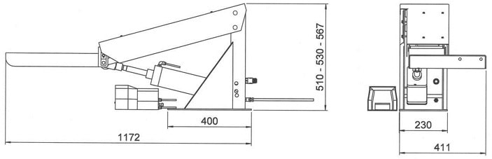 Ahcon BB 700 mittapiirros