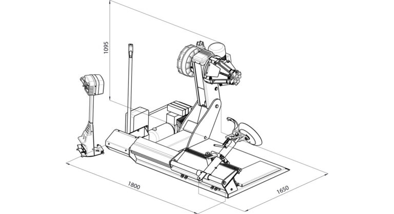 SMT30 raskas rengaskone