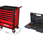 KS Tools Racing line työkalupakin mitat