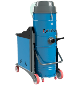 Dupuy M50 teollisuusimuri pölyille, partikkeleille ja nesteille. 4 tai 4,3kW