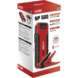 Nomad Power 500 apukäynnistimen myyntipakkaus