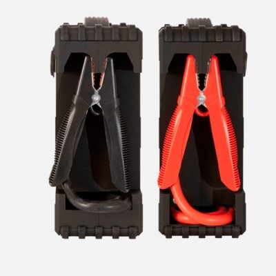 Gys Nomad Power Pro 24XL:n kaapelipihdit laitteen sivuille kiinnitettyinä