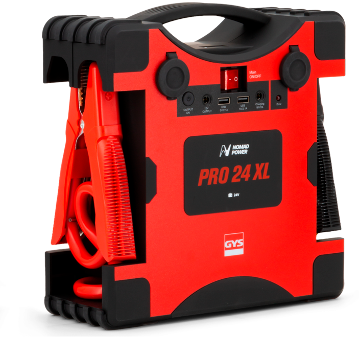 Gys Nomad Pro 24 XL apukäynnistin kuorma-autoille ja työkoneille