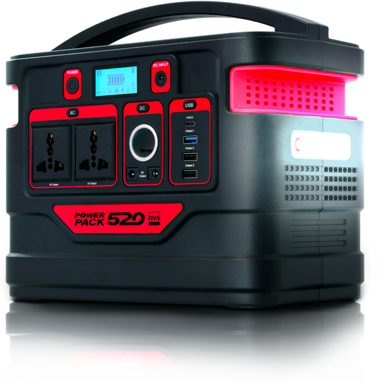 Gys Power Pack 520 kannettava virtalähde
