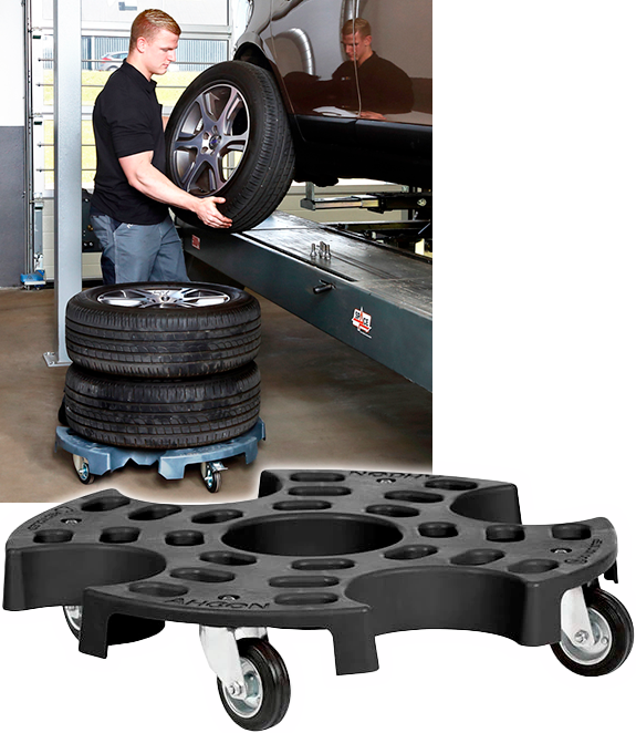Ahcon wheel trolley recycled siitovaunu