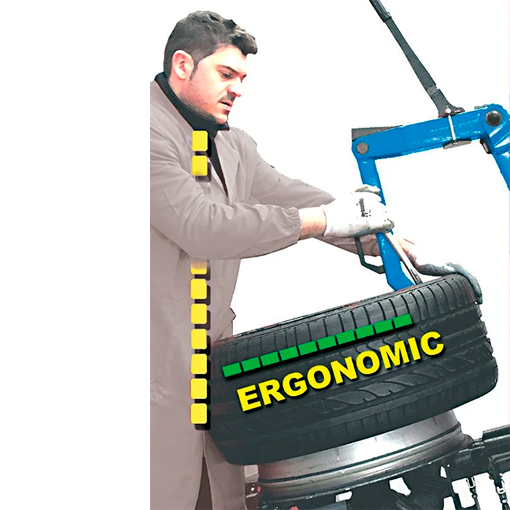 rengaskoneen ergonomia, Ravaglioli G1065.N