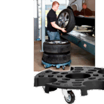 Ahcon wheel trolley recycled siitovaunu