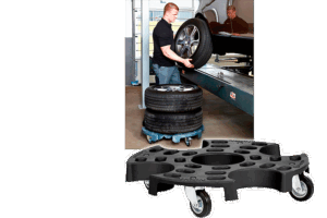 Ahcon wheel trolley recycled siitovaunu