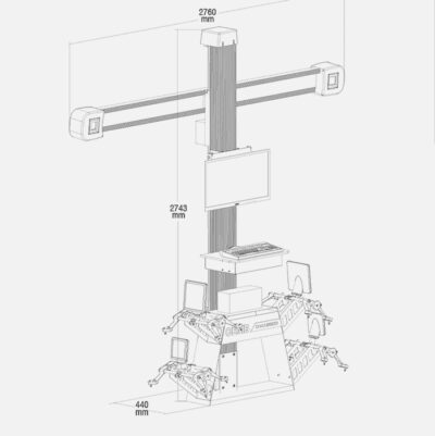 Cemb DWA2500HD mittapiirros