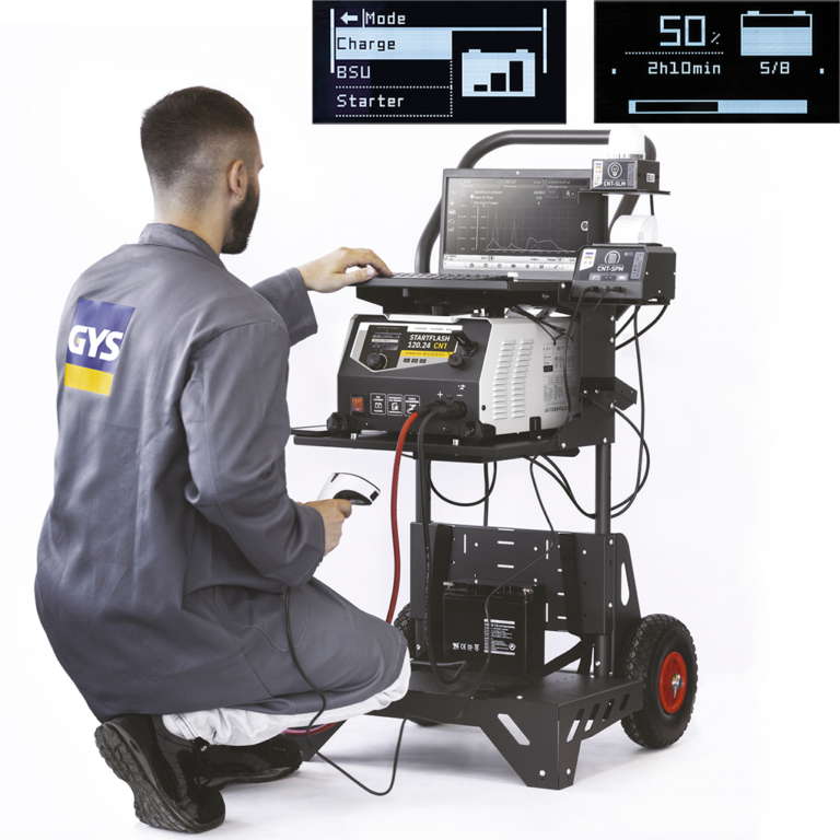 apukäynnistimen käyttö Gys Startflash 120.24 CNT