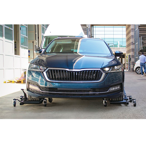 Auton siirto nostoalustalla, GYS 071995