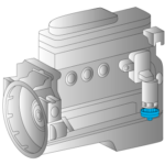 Jaltest öljynsuodatinavain, 1/2", 92 mm. DAF DAF öljynsuodatin avain LF45 IV, LF55 IV.