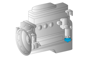 Jaltest öljynsuodatinavain, 1/2", 92 mm. DAF DAF öljynsuodatin avain LF45 IV, LF55 IV.