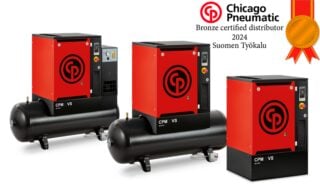 Chicago Pneumatic CPM VS ruuvikompressorit