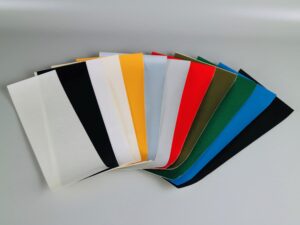 PVC korjausteippiarkkkien värivaihtoehdot