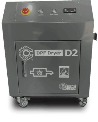 Carbon Clean D2 kaappimallinen dpf suodattimen kuivaaja
