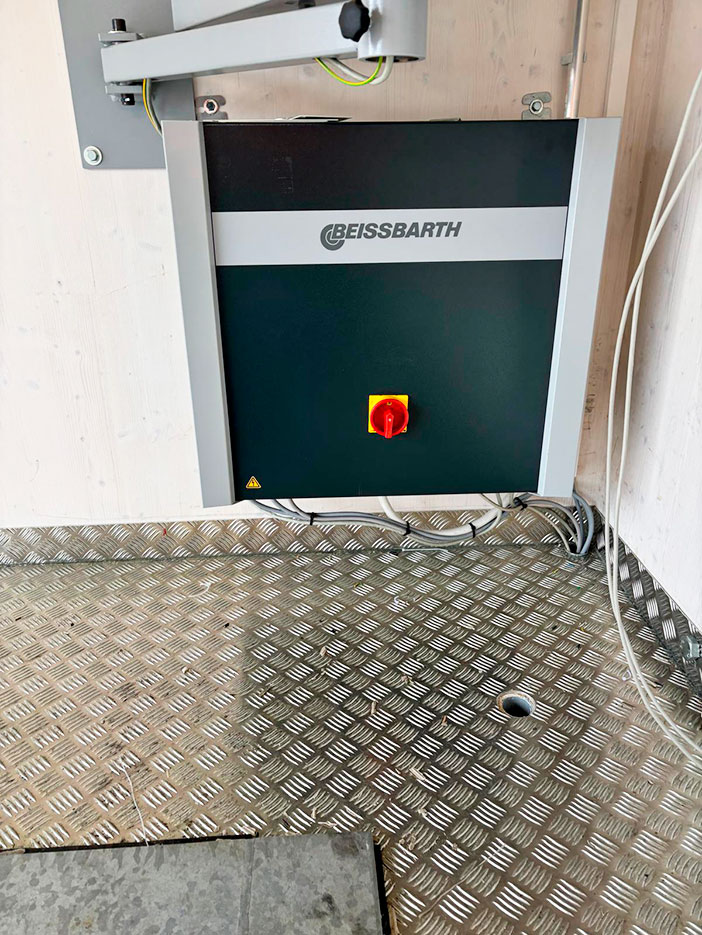 testiradan koneikko, Katsastuskontti Kotka