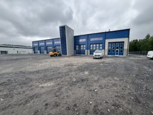 Kuljetusliike I. Lehtonen julisivu